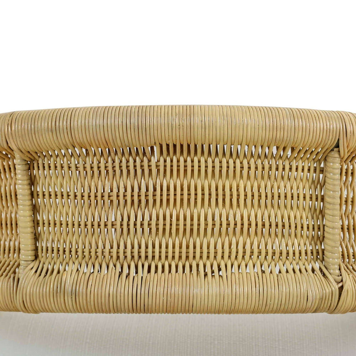 Contemporary Coastal Rattan Barrel Dining Chair - English Georgian America