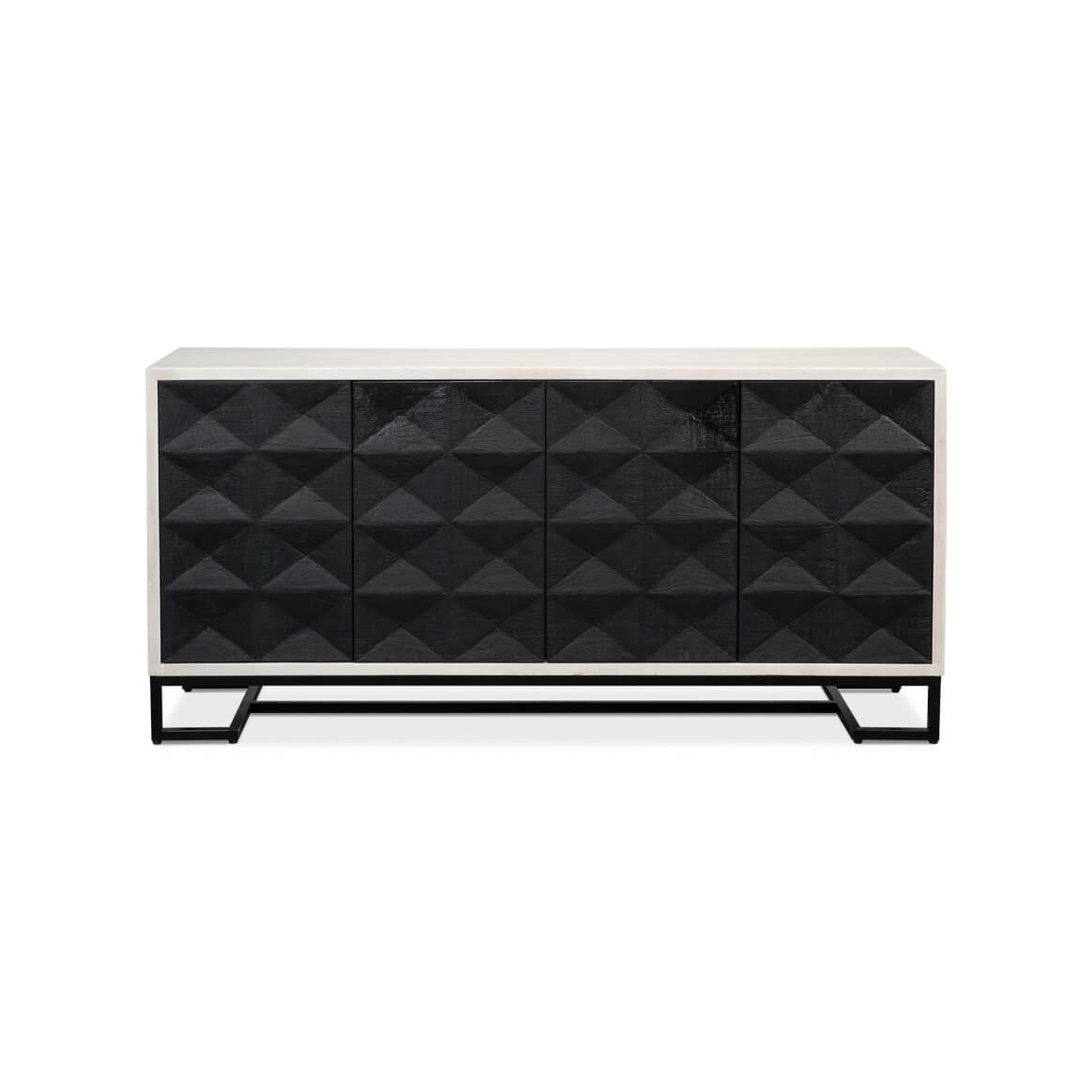 Contemporary Geometric Sideboard - English Georgian America