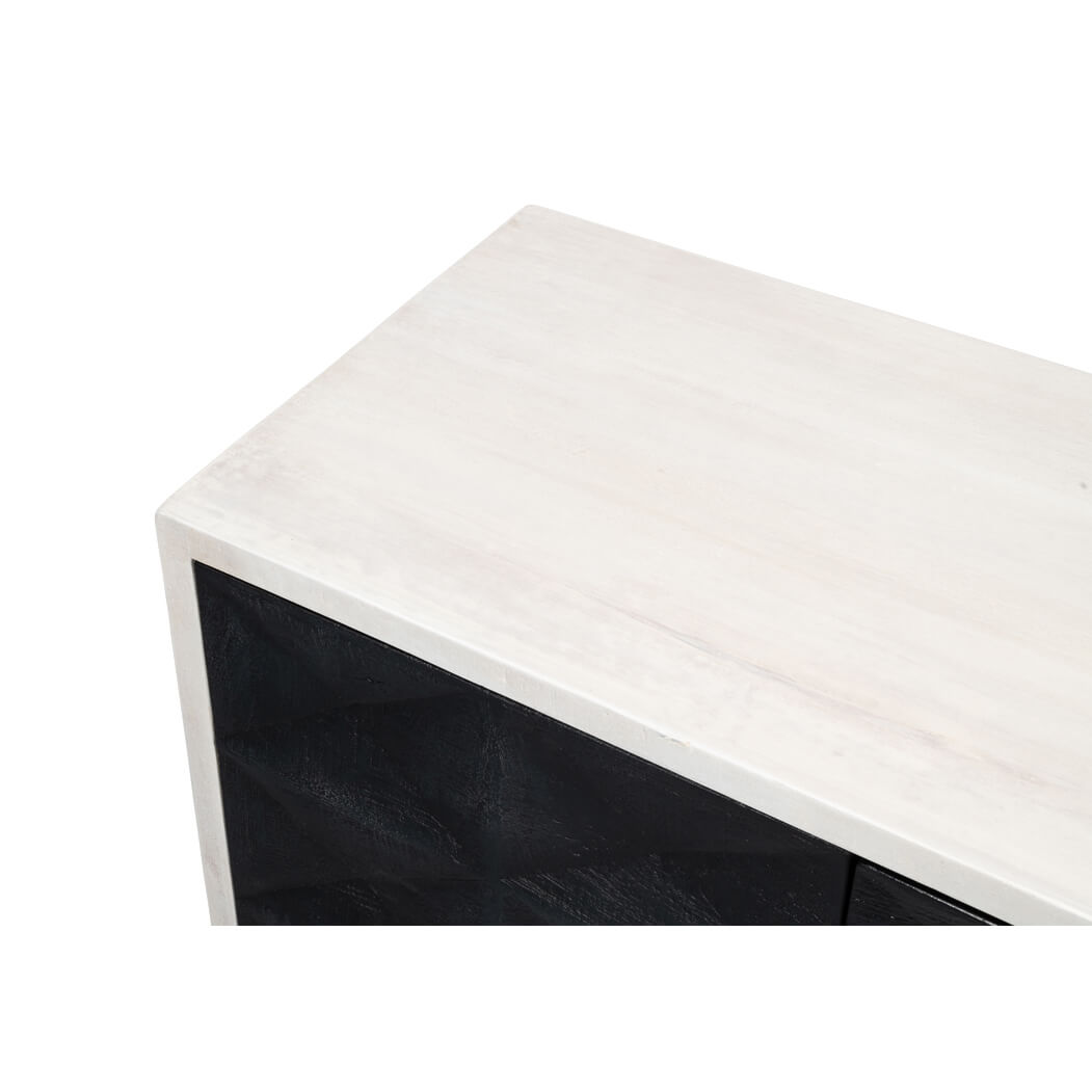 Contemporary Geometric Sideboard - English Georgian America