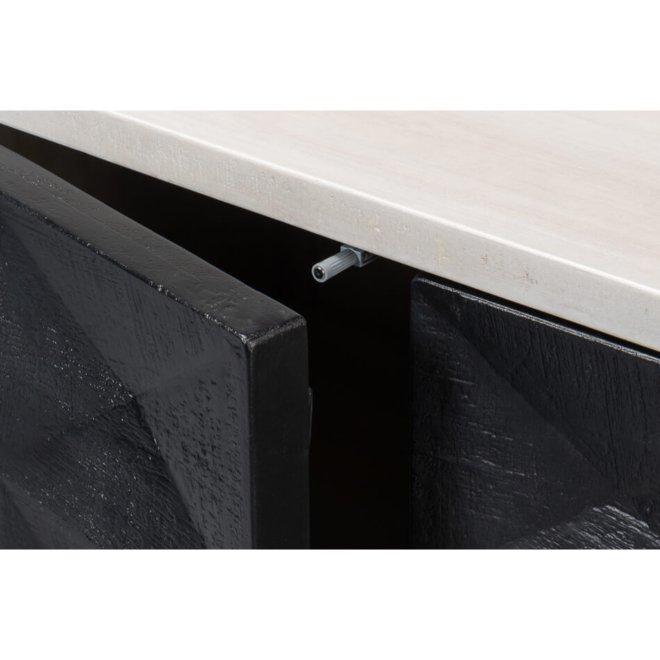 Contemporary Geometric Sideboard - English Georgian America