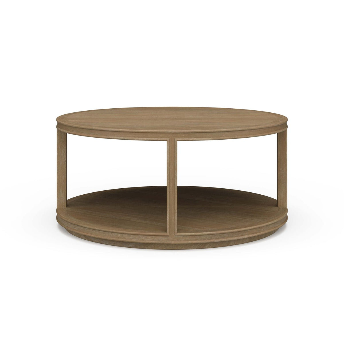 Contemporary Round Coffee Table - 39&quot; Round - English Georgian America