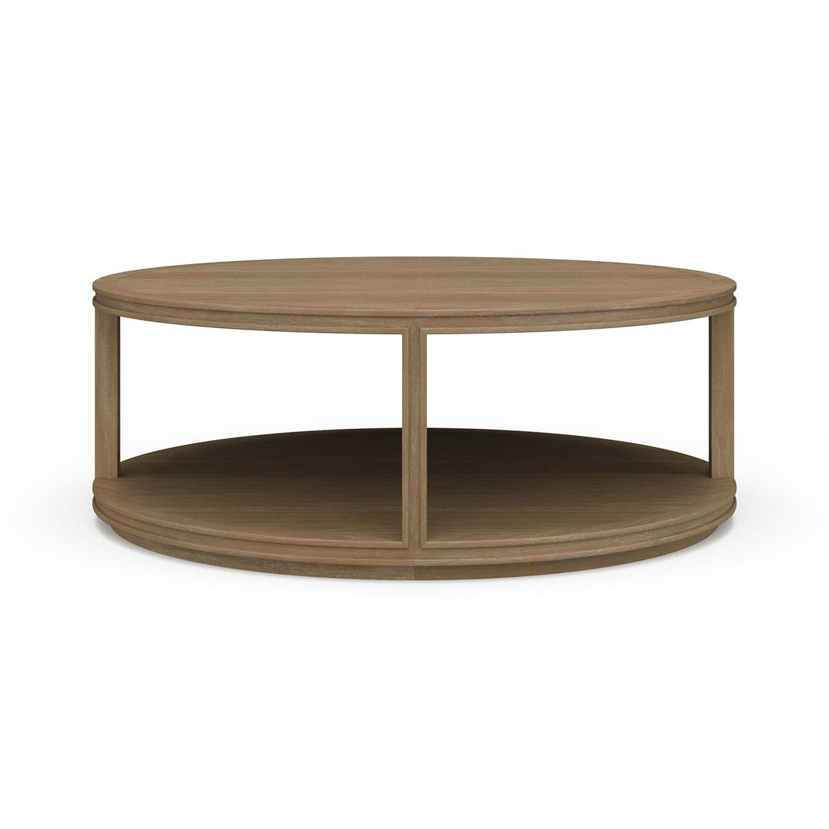 Contemporary Round Coffee Table - 48&quot; Round - English Georgian America