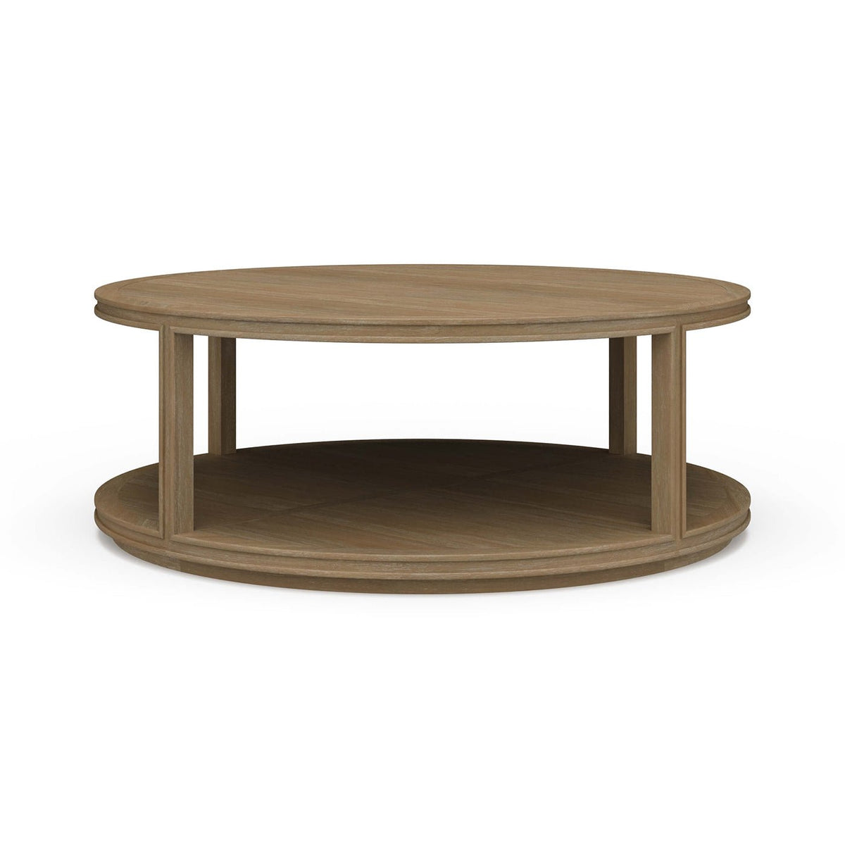 Contemporary Round Coffee Table - 48&quot; Round - English Georgian America