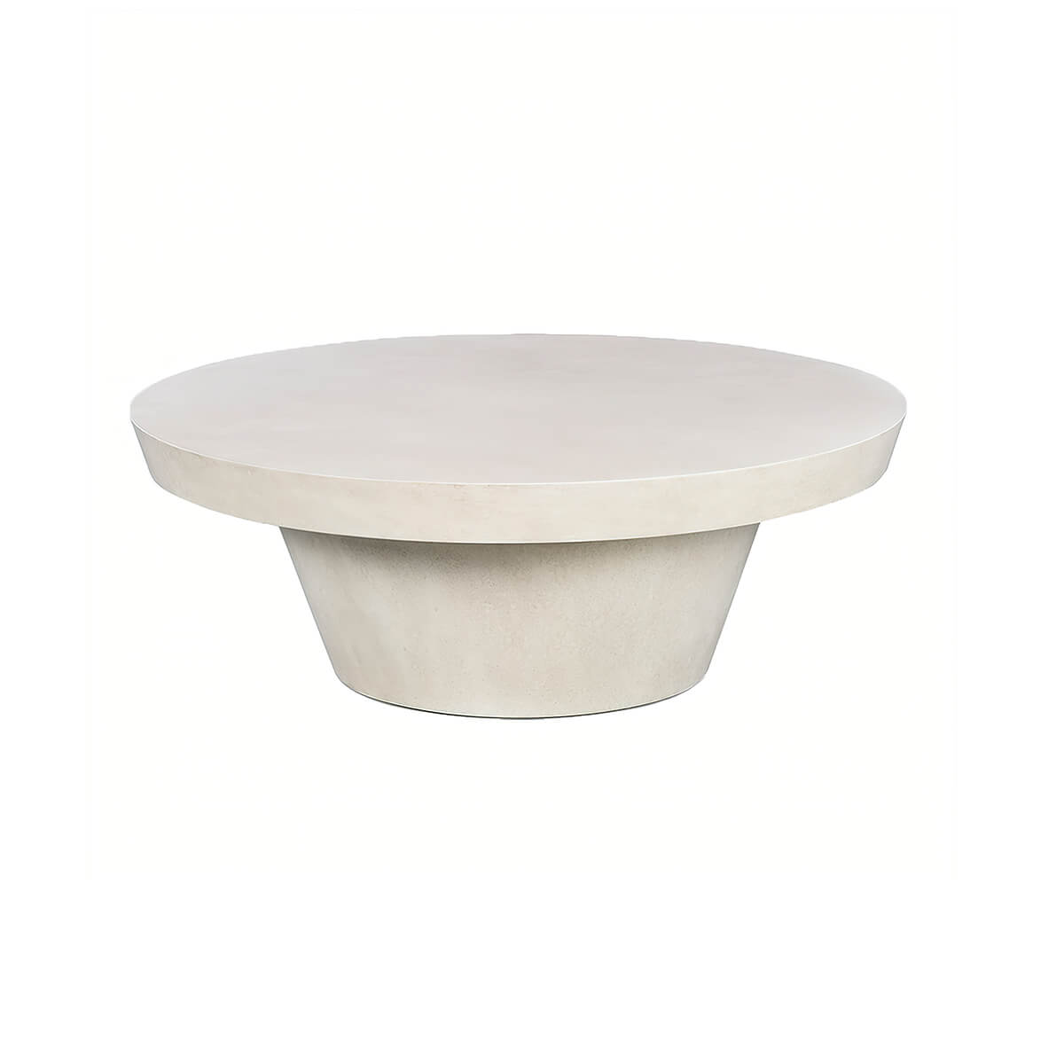 Contemporary Round Coffee Table - English Georgian America