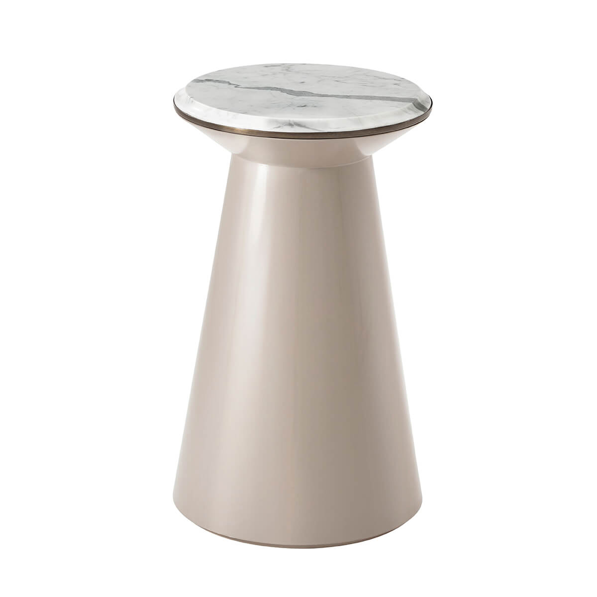 Contoured Accent Table - English Georgian America