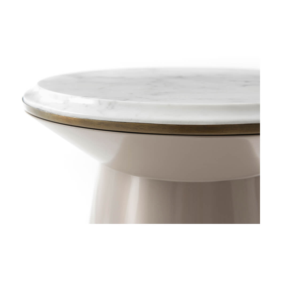 Contoured Accent Table - English Georgian America