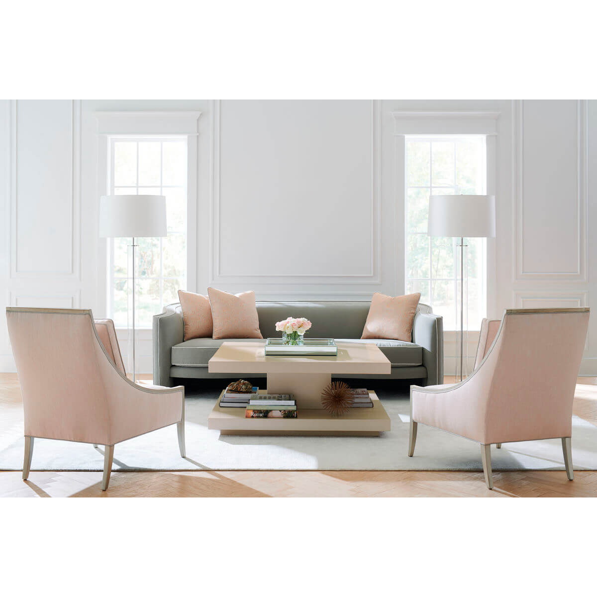 Cool and Classic Coffee Table - English Georgian America