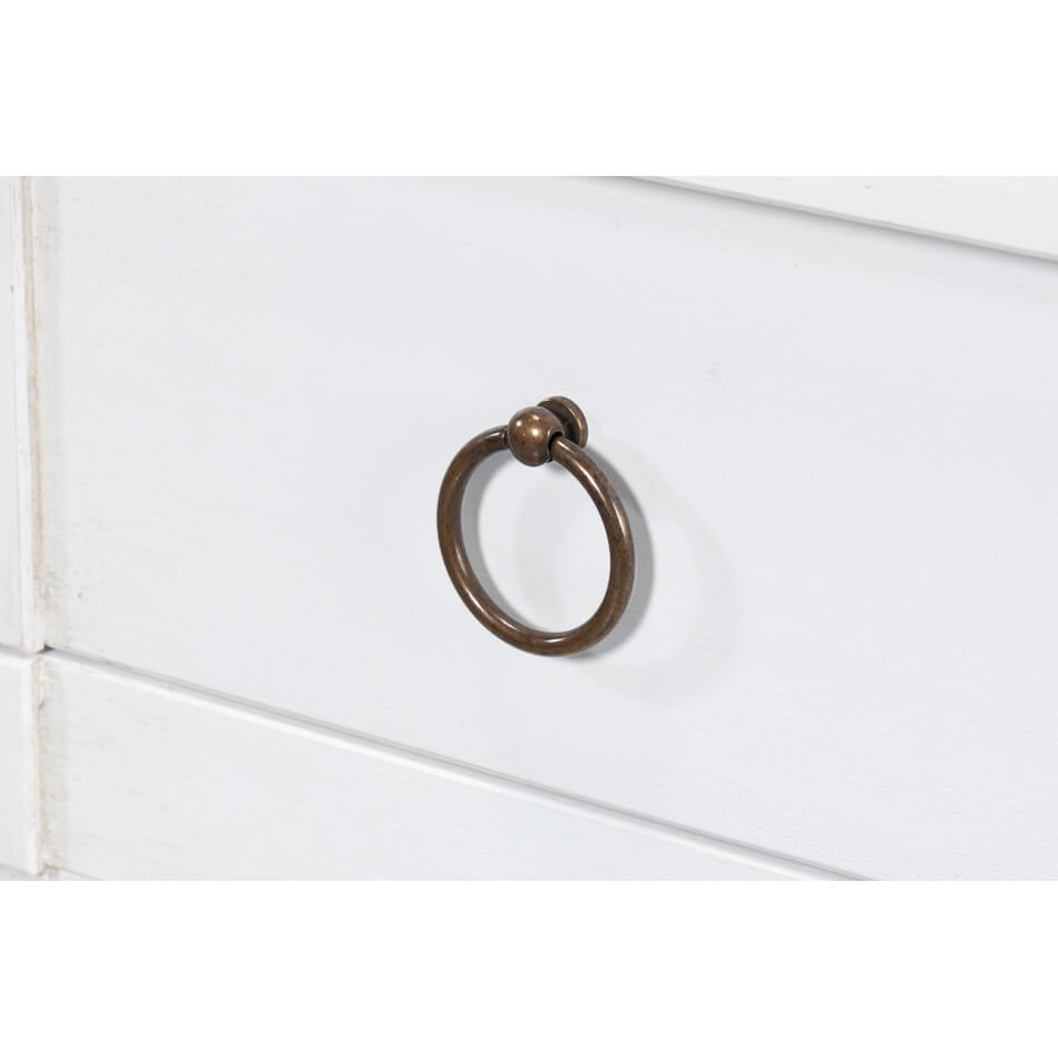 Cortina White Colonial Bookcase - English Georgian America