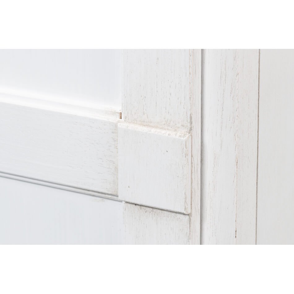 Cortina White Colonial Bookcase - English Georgian America