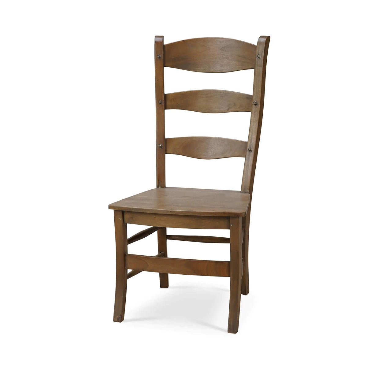 Country Dining Ladder Back Chair - English Georgian America