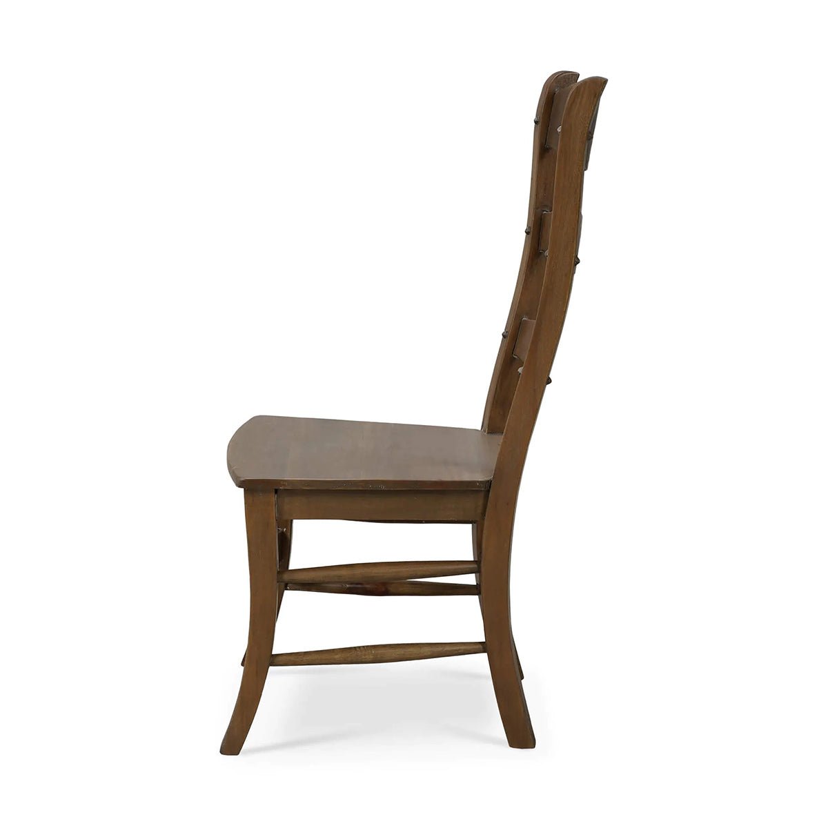 Country Dining Ladder Back Chair - English Georgian America
