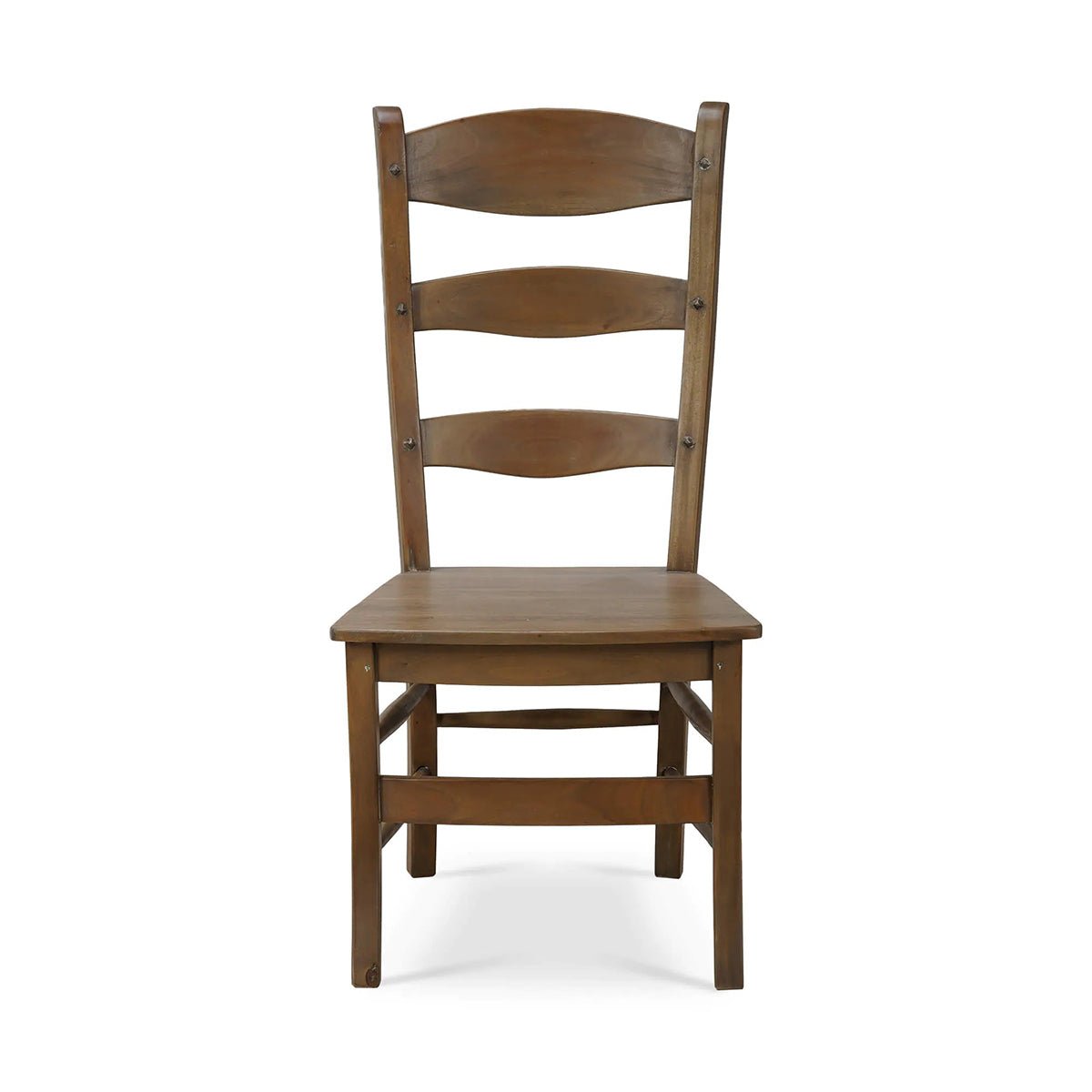 Country Dining Ladder Back Chair - English Georgian America