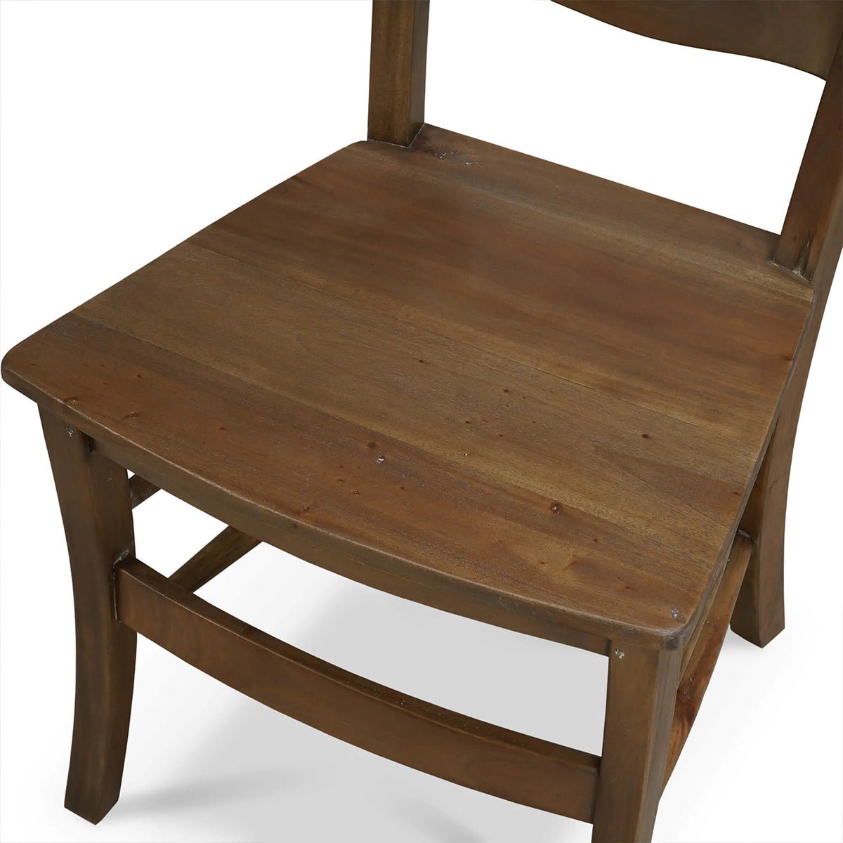 Country Dining Ladder Back Chair - English Georgian America