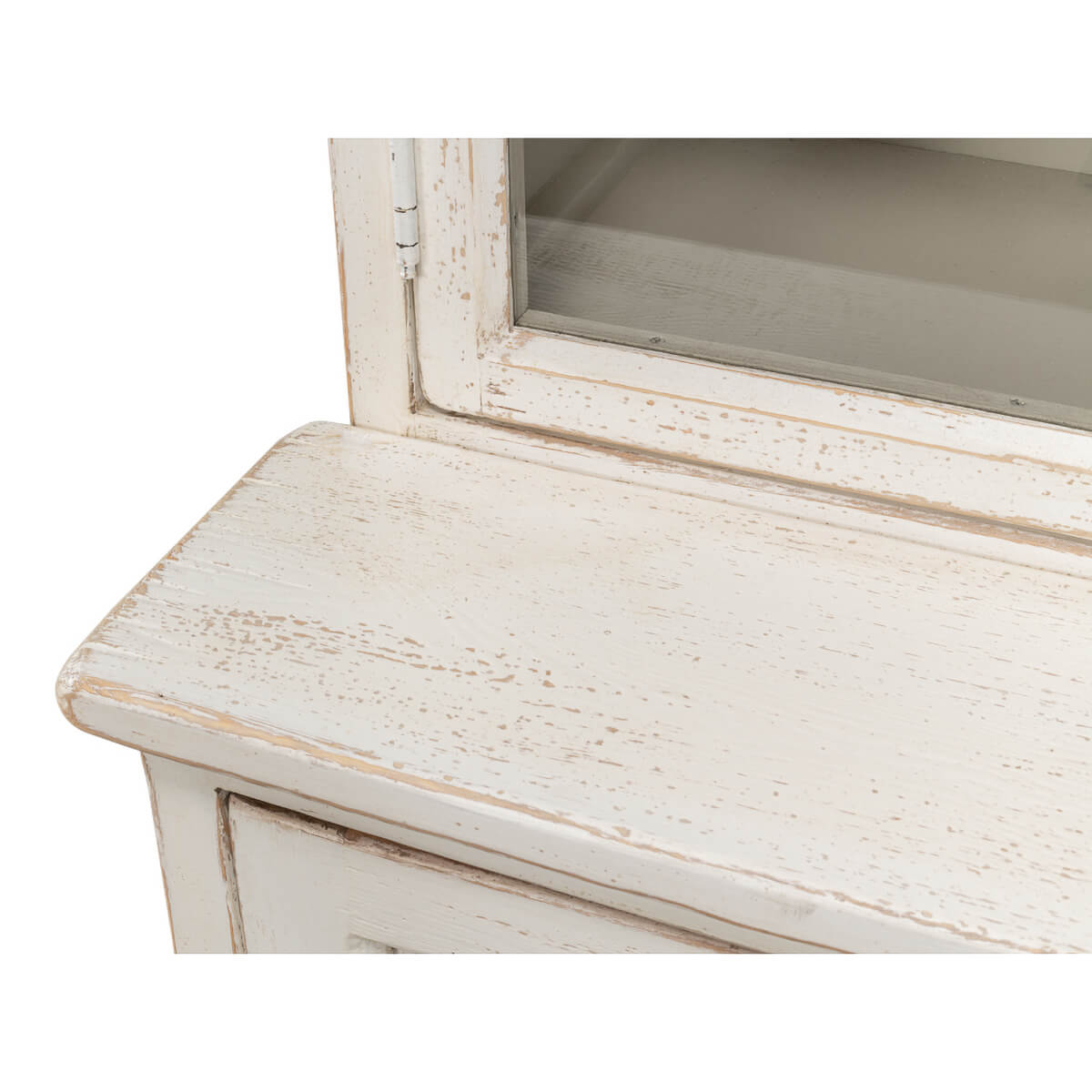 Country Painted Bookcase - English Georgian America