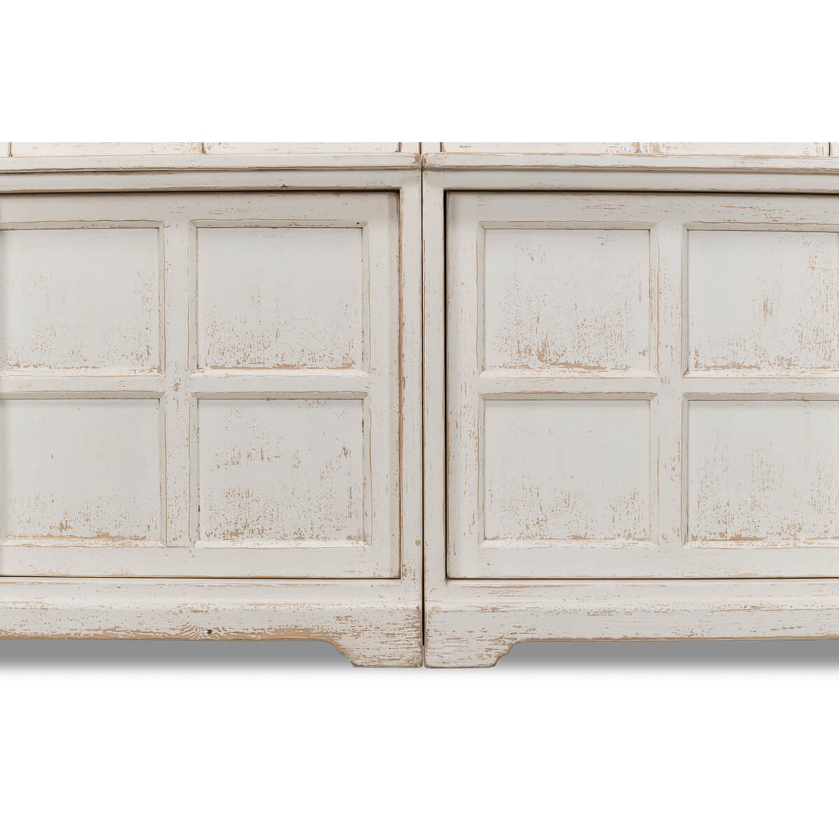 Country Painted Bookcase - English Georgian America