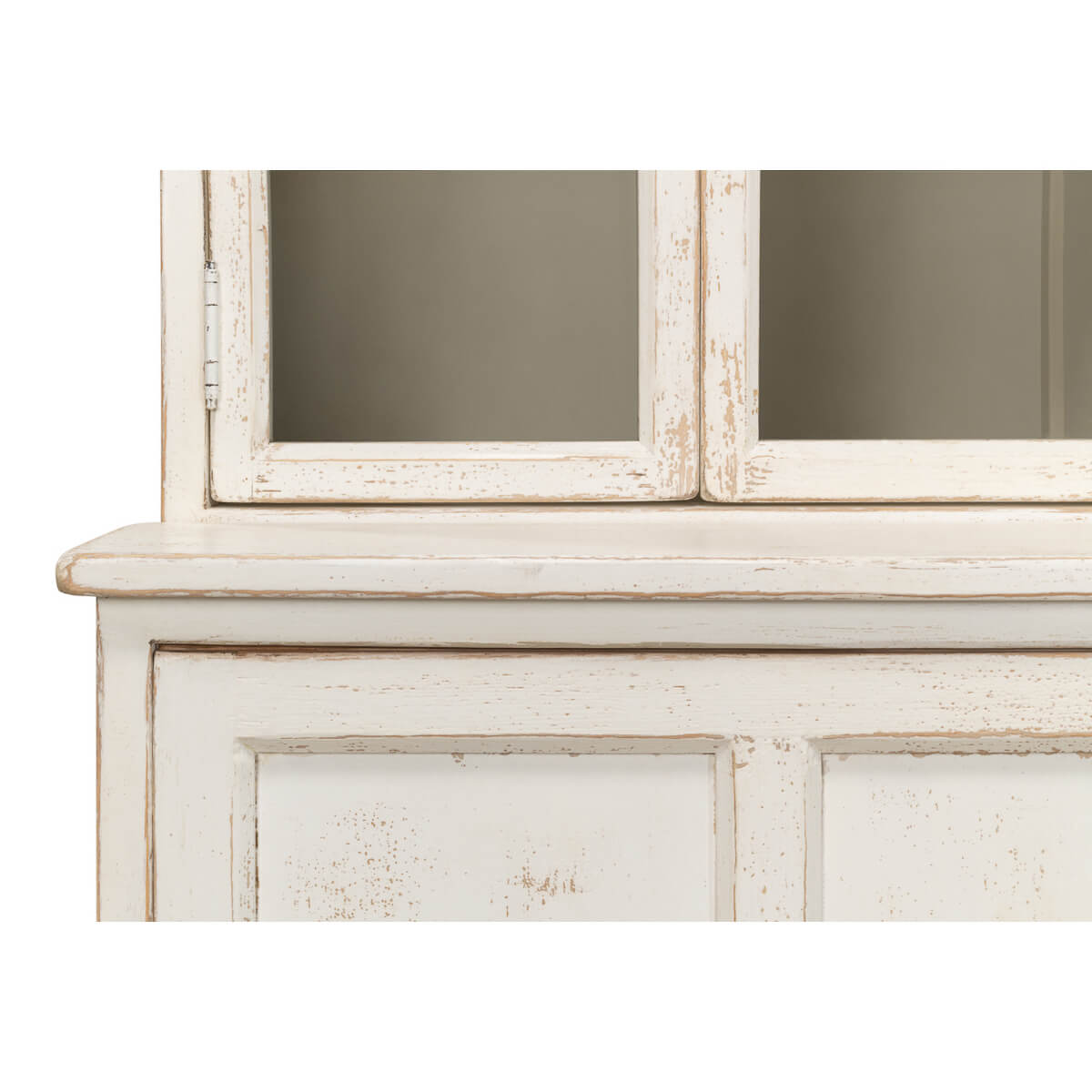 Country Painted Bookcase - English Georgian America