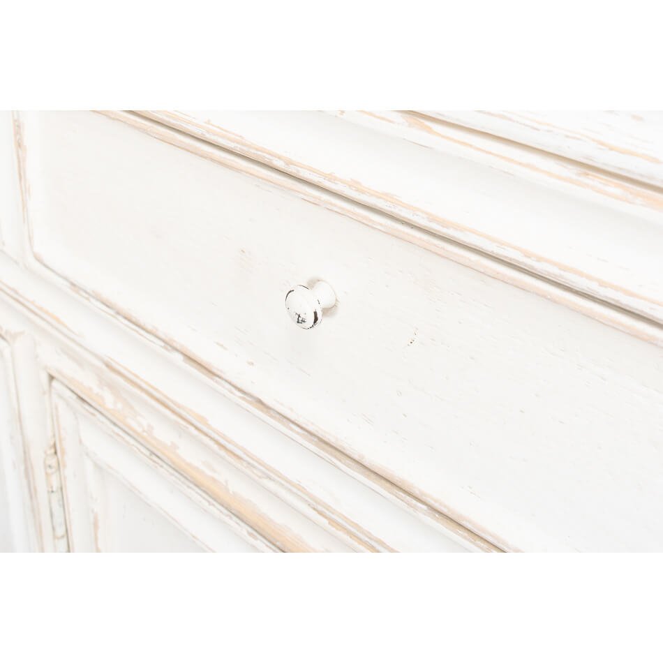 Country Painted Display Cabinet - English Georgian America