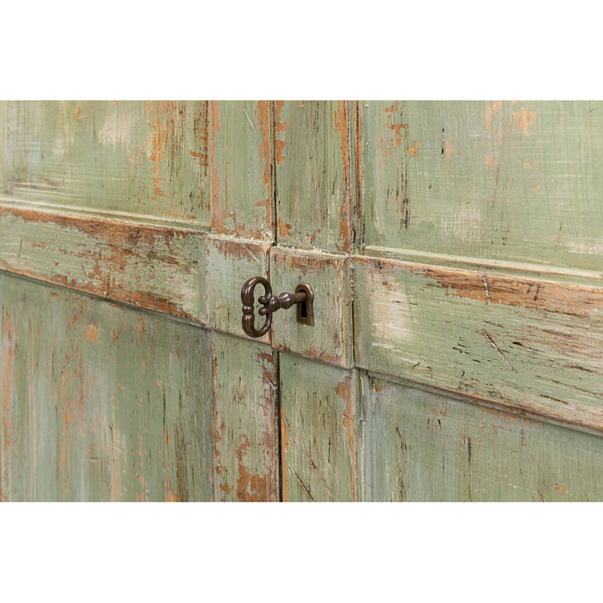 Country Sage Painted Sideboard - English Georgian America