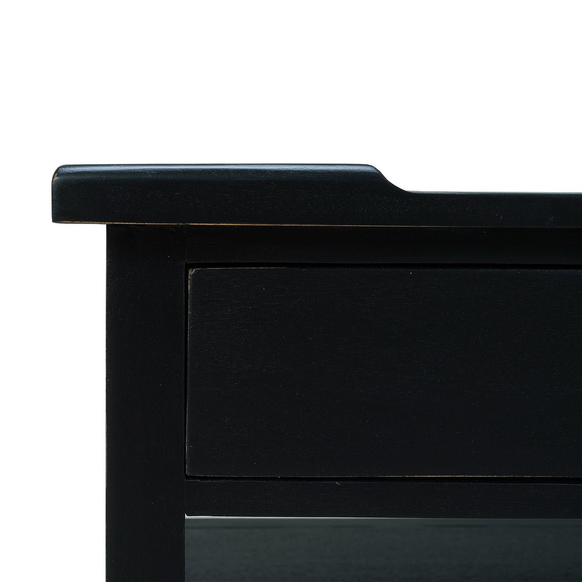 Country Style Coffee Table in Batavia Black - English Georgian America