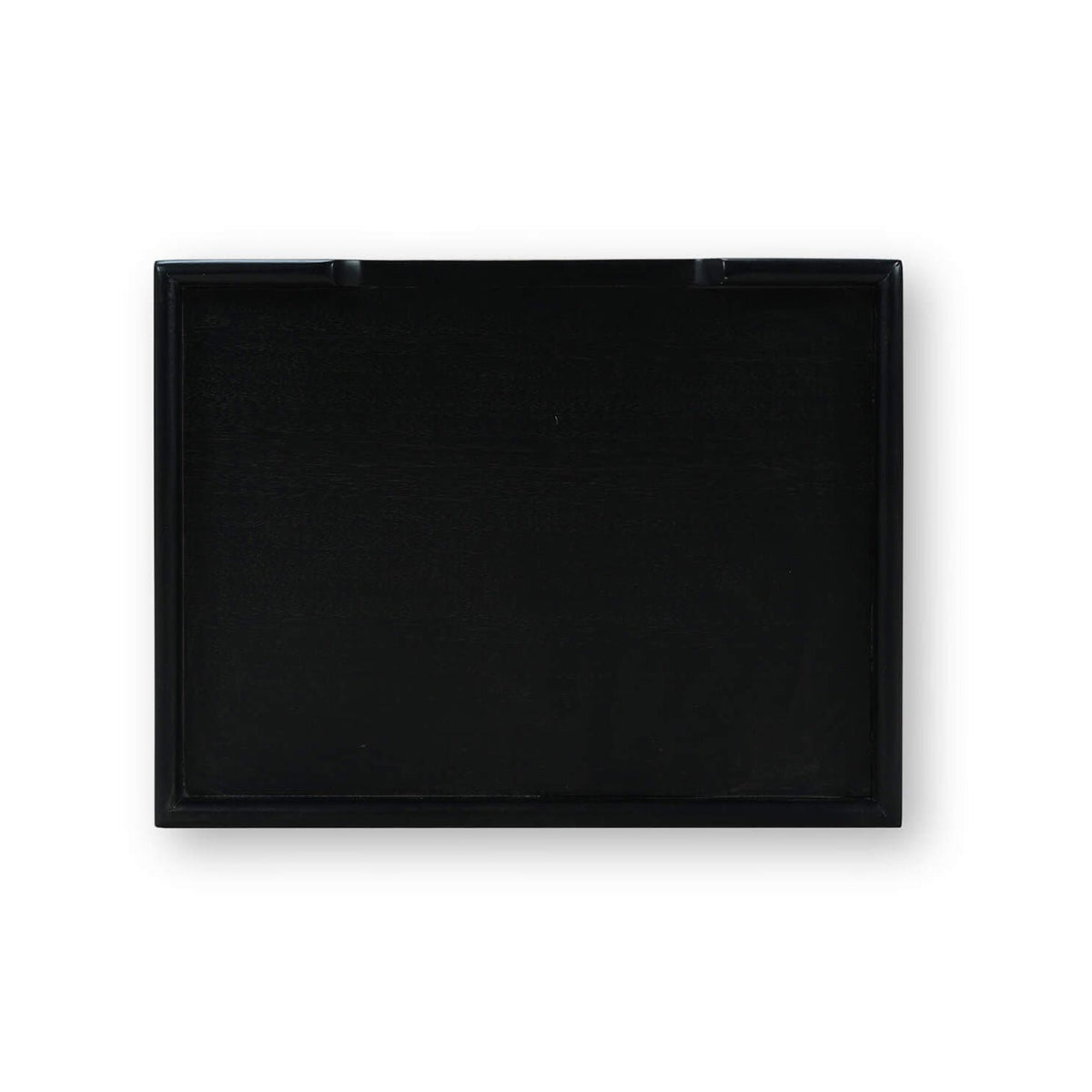 Country Style Side Table in Black - English Georgian America