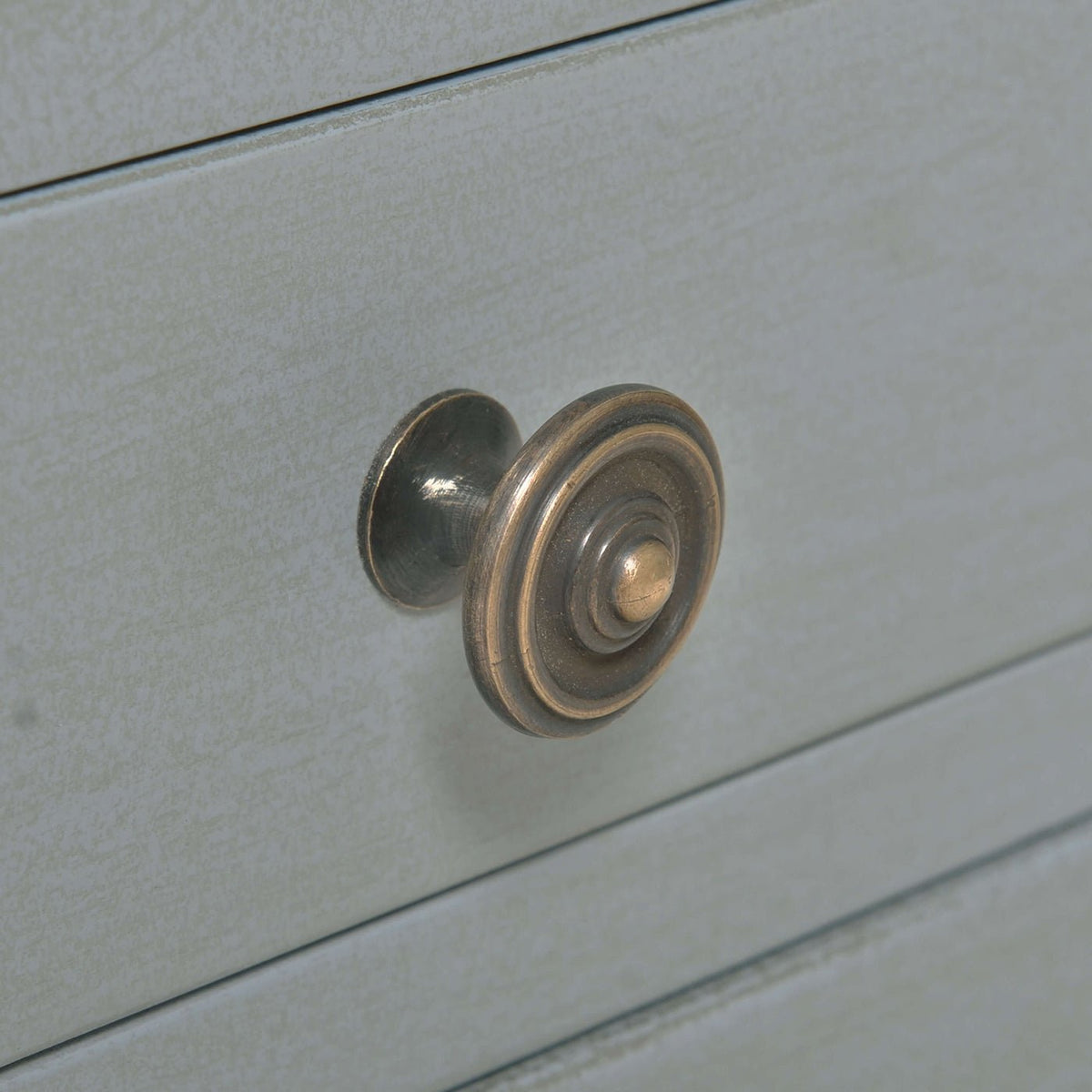 Country Style Side Table in Charleston Gray - English Georgian America