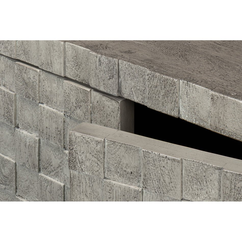 Cubist Four Door Sideboard - English Georgian America