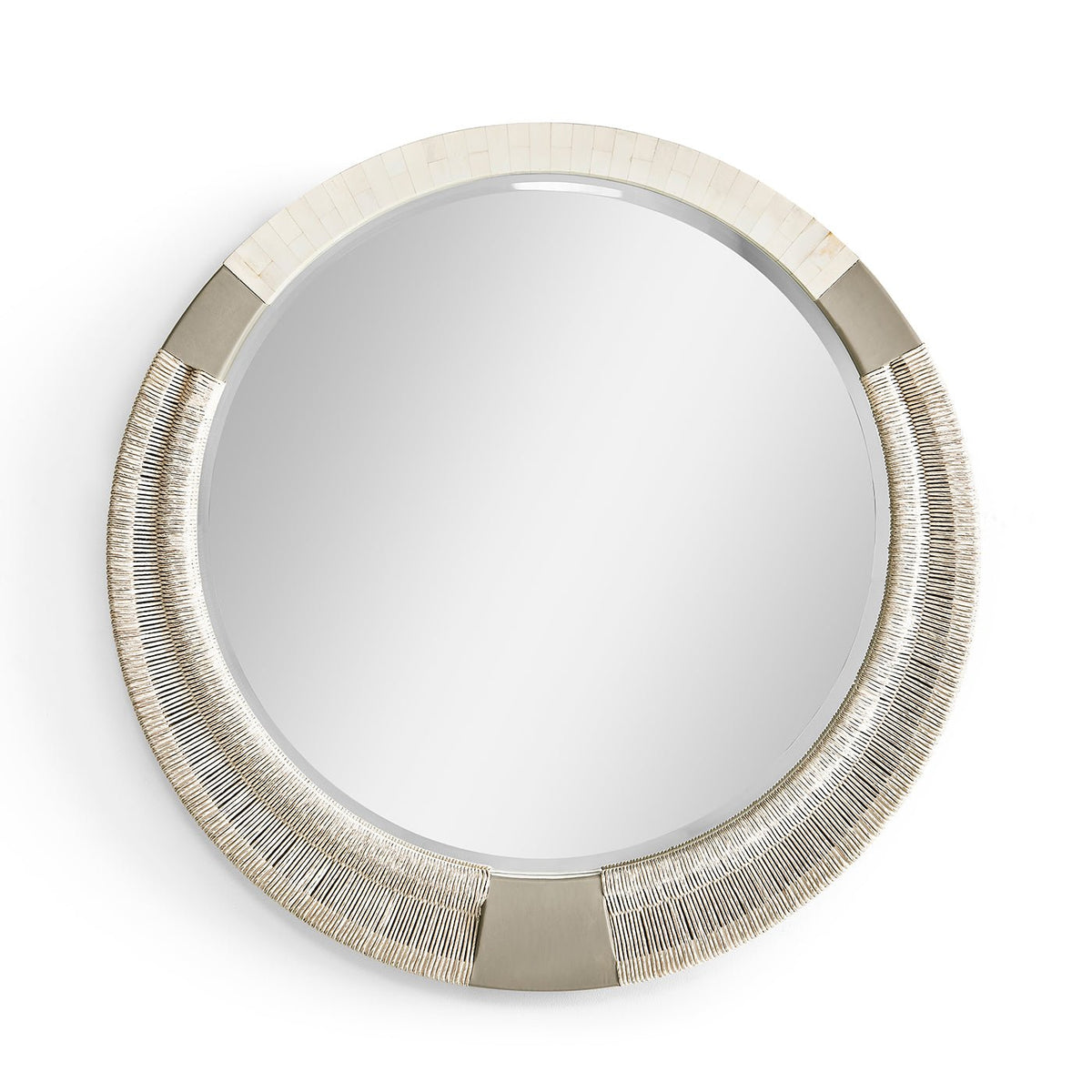 Danish Cord Organic Modern Mirror - English Georgian America