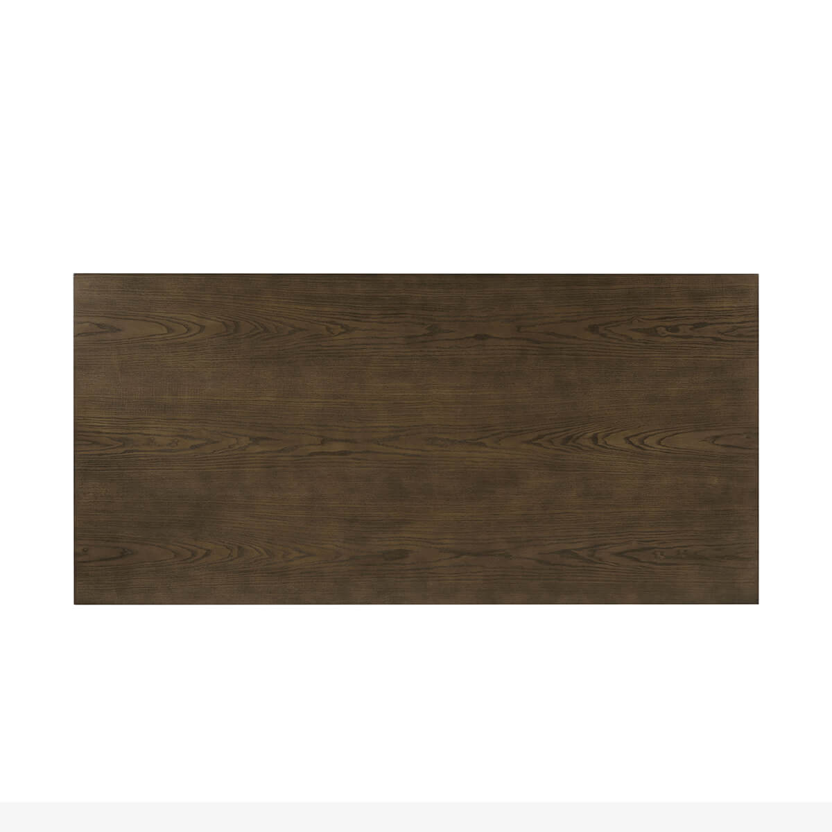 Dark Ash Modern Desk - English Georgian America