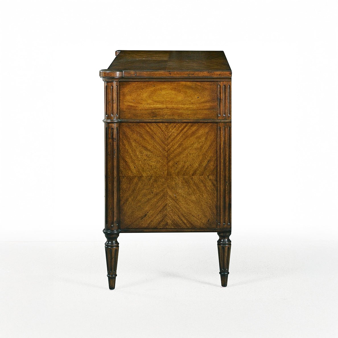 Dark French Louis XVI Commode - English Georgian America