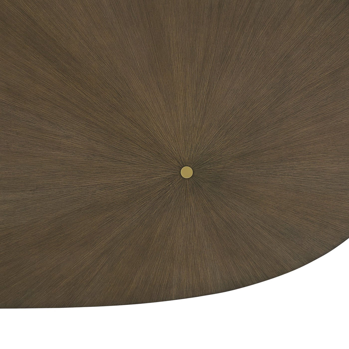 Dark Hollywood Regency Oval Dining Table - English Georgian America