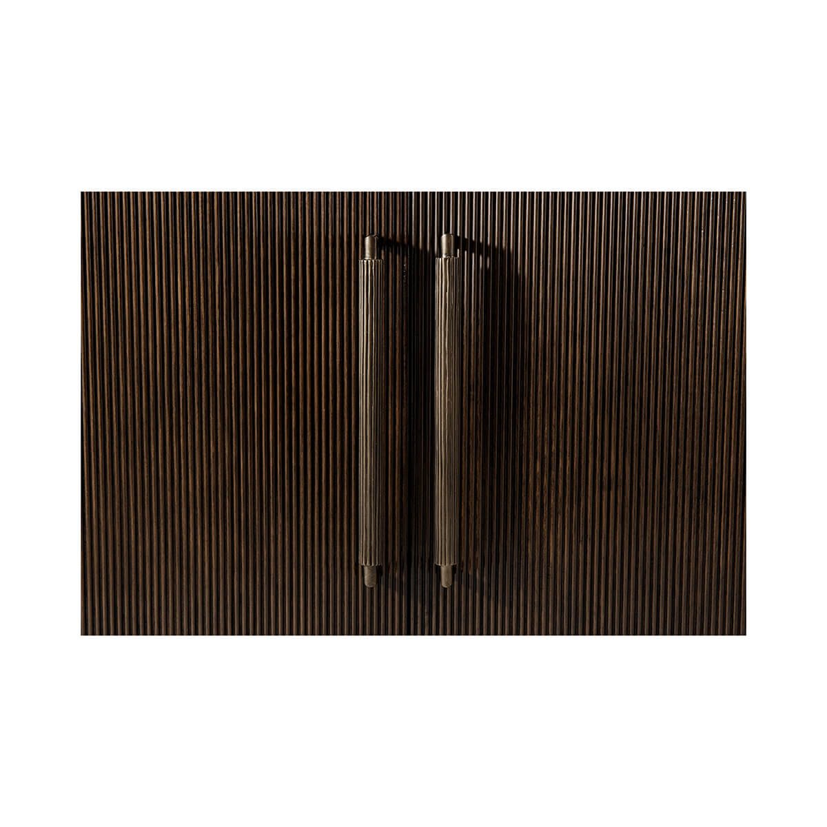 Dark Mid Century Credenza - English Georgian America