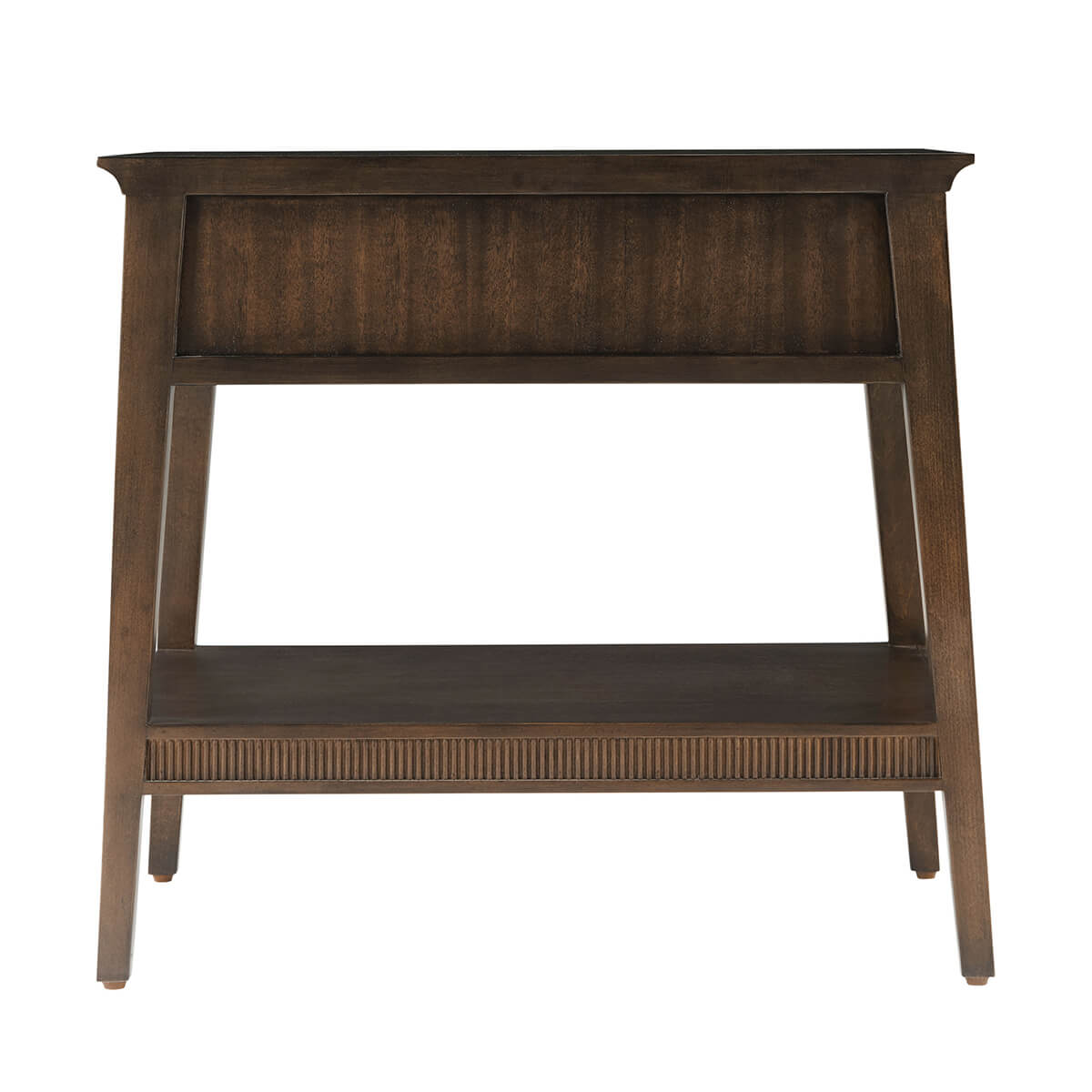 Dark Mid Century Nightstand - English Georgian America