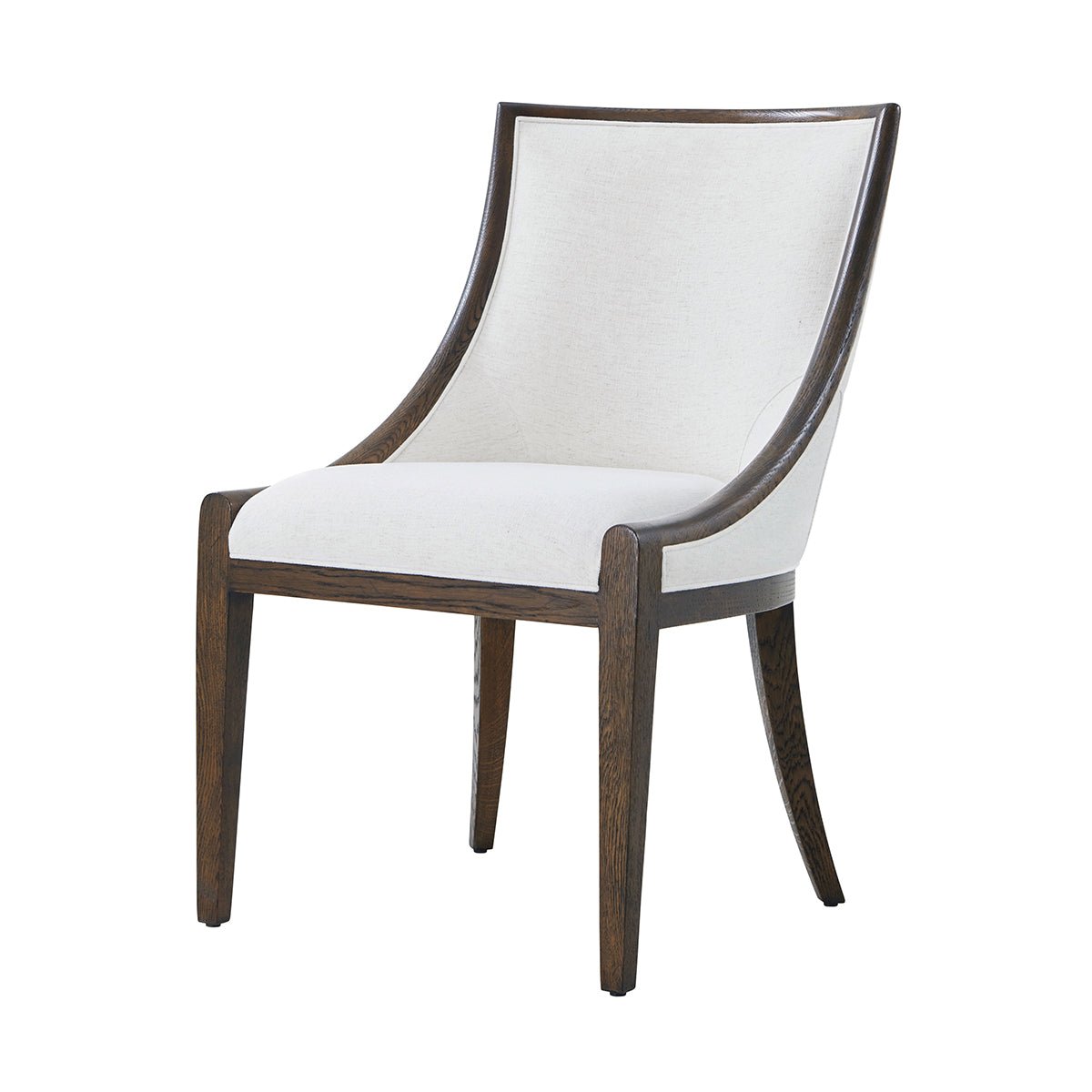 Dark Oak Classic Dining Chair - English Georgian America