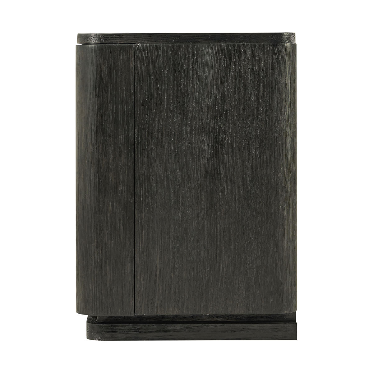 Dark Oak Long Modern Media Console - English Georgian America