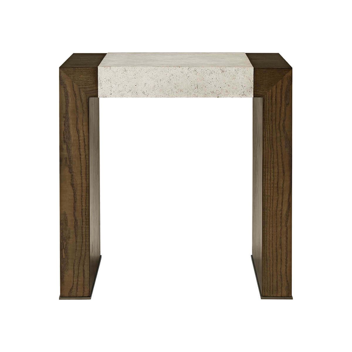 Dark Parson Style End Table - English Georgian America