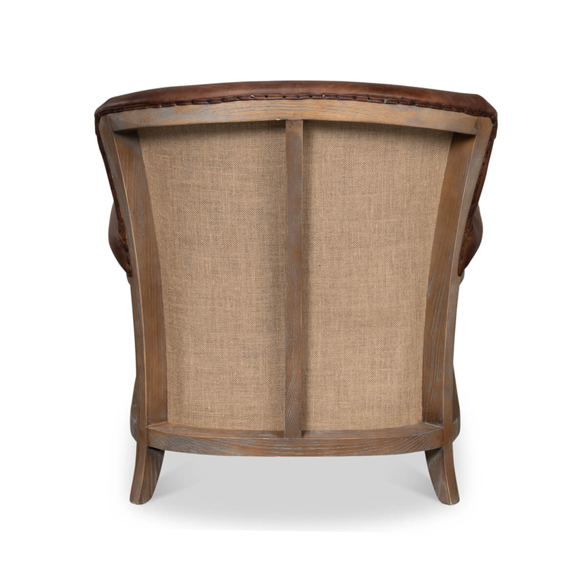 Deconstructed Classic Club Chair - English Georgian America