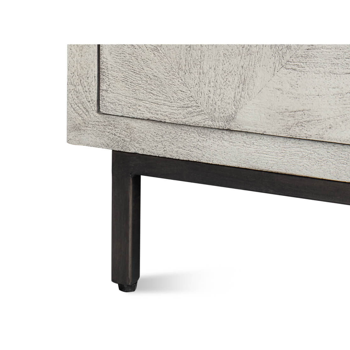 Diamond Inlay Modern Credenza - English Georgian America