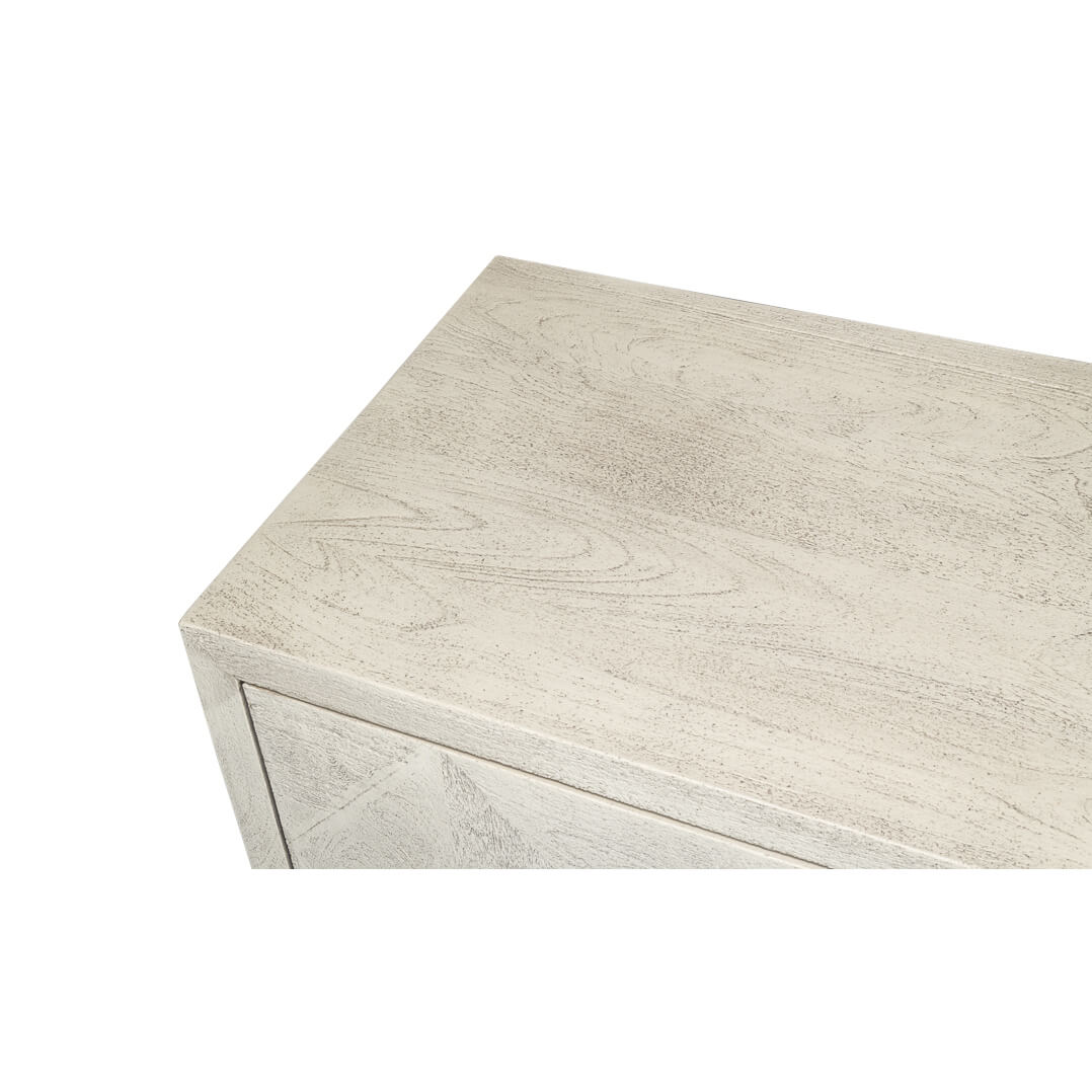 Diamond Inlay Modern Credenza - English Georgian America