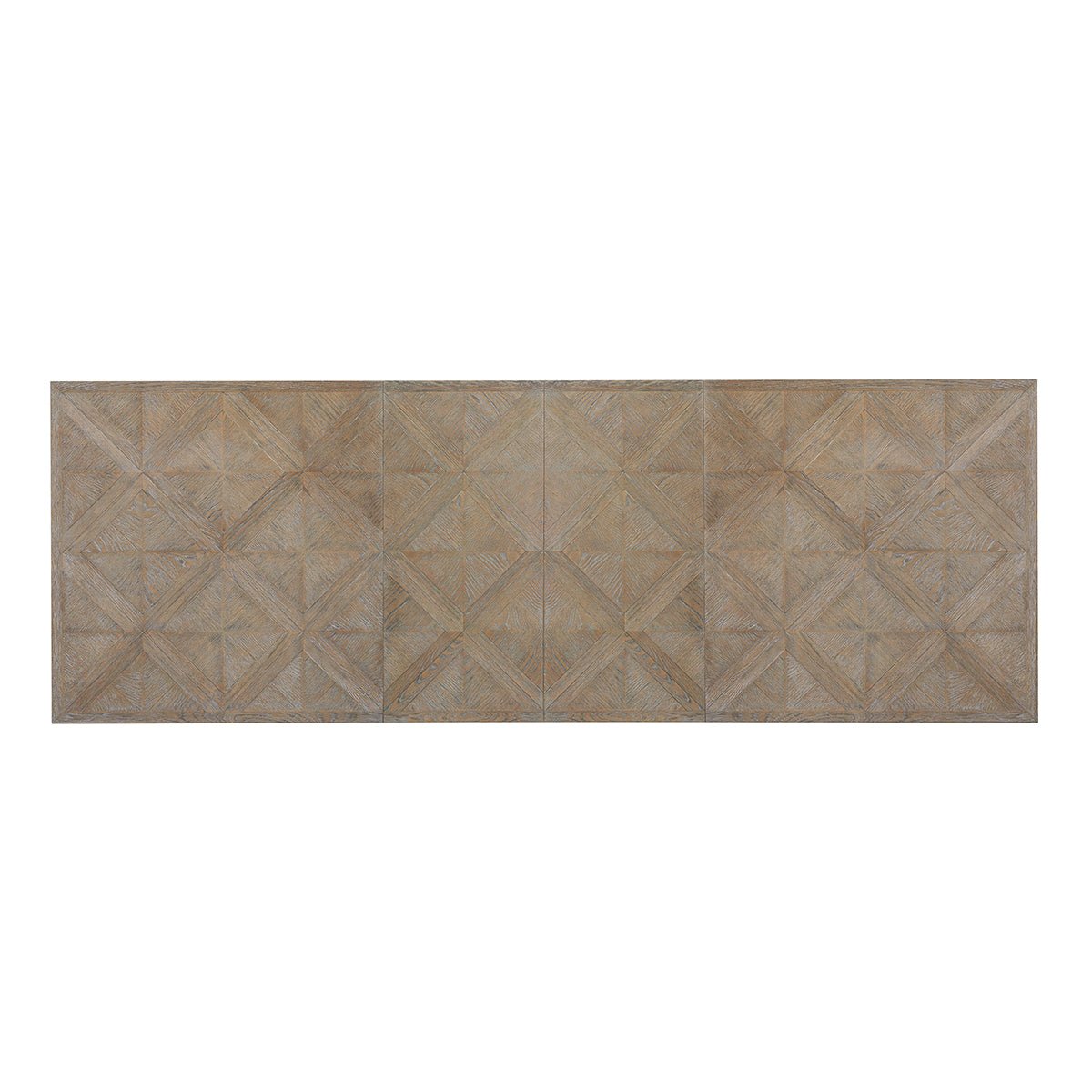 Diamond Parquetry Extension Dining Table - English Georgian America