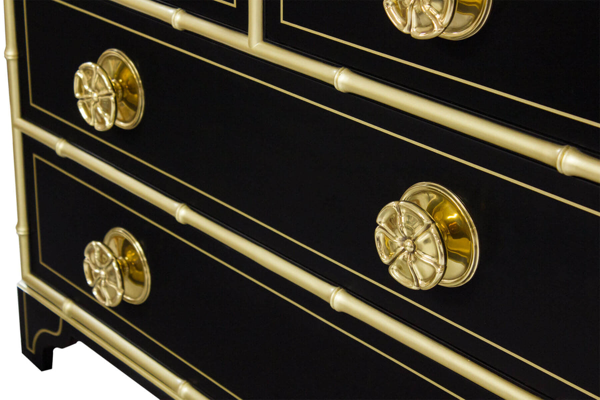 Draper Chinese Chippendale Dresser - English Georgian America