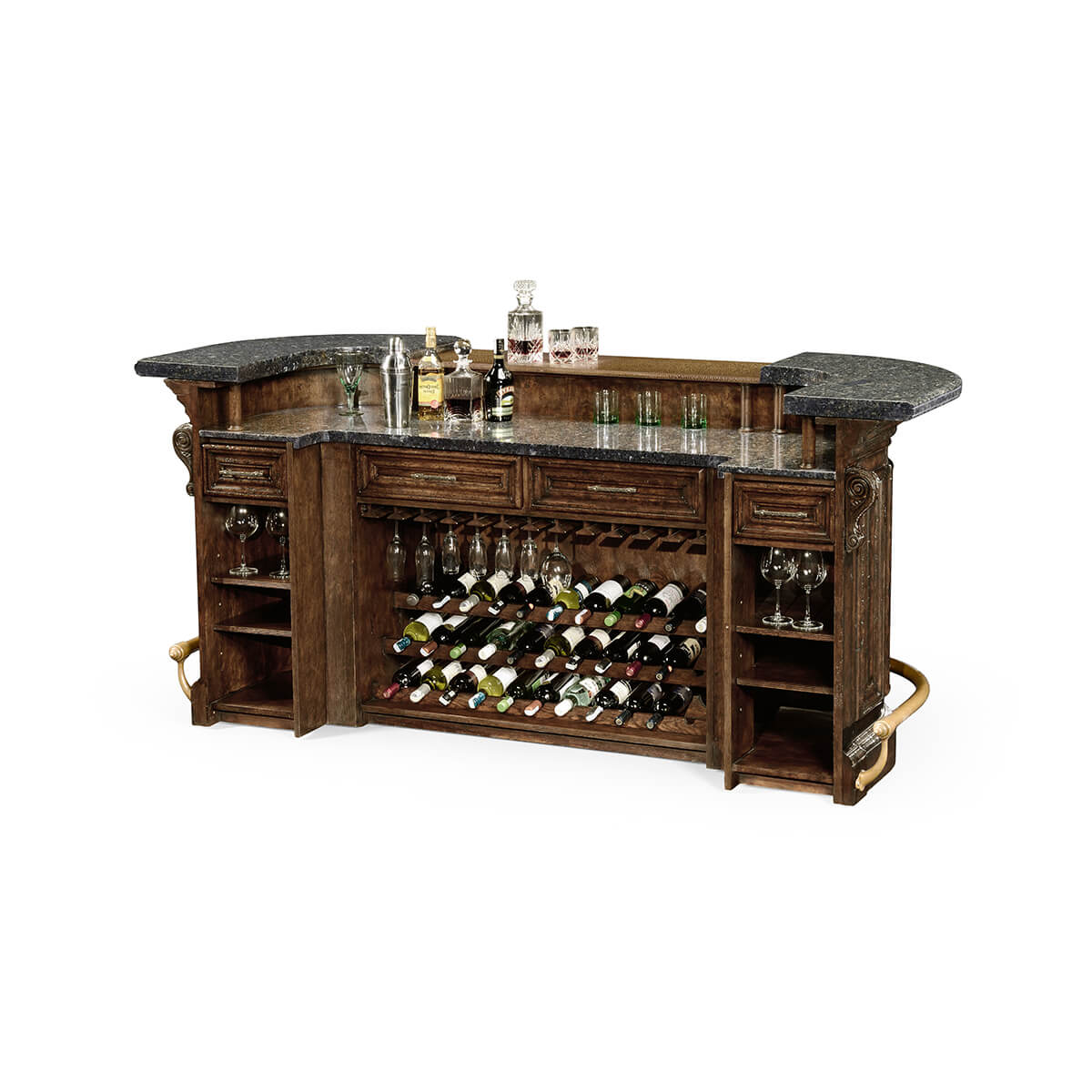 Early English Antique Bar - English Georgian America