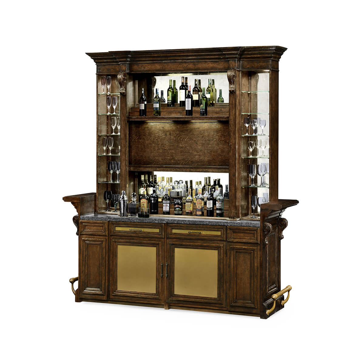 Early English Antique Bar - English Georgian America