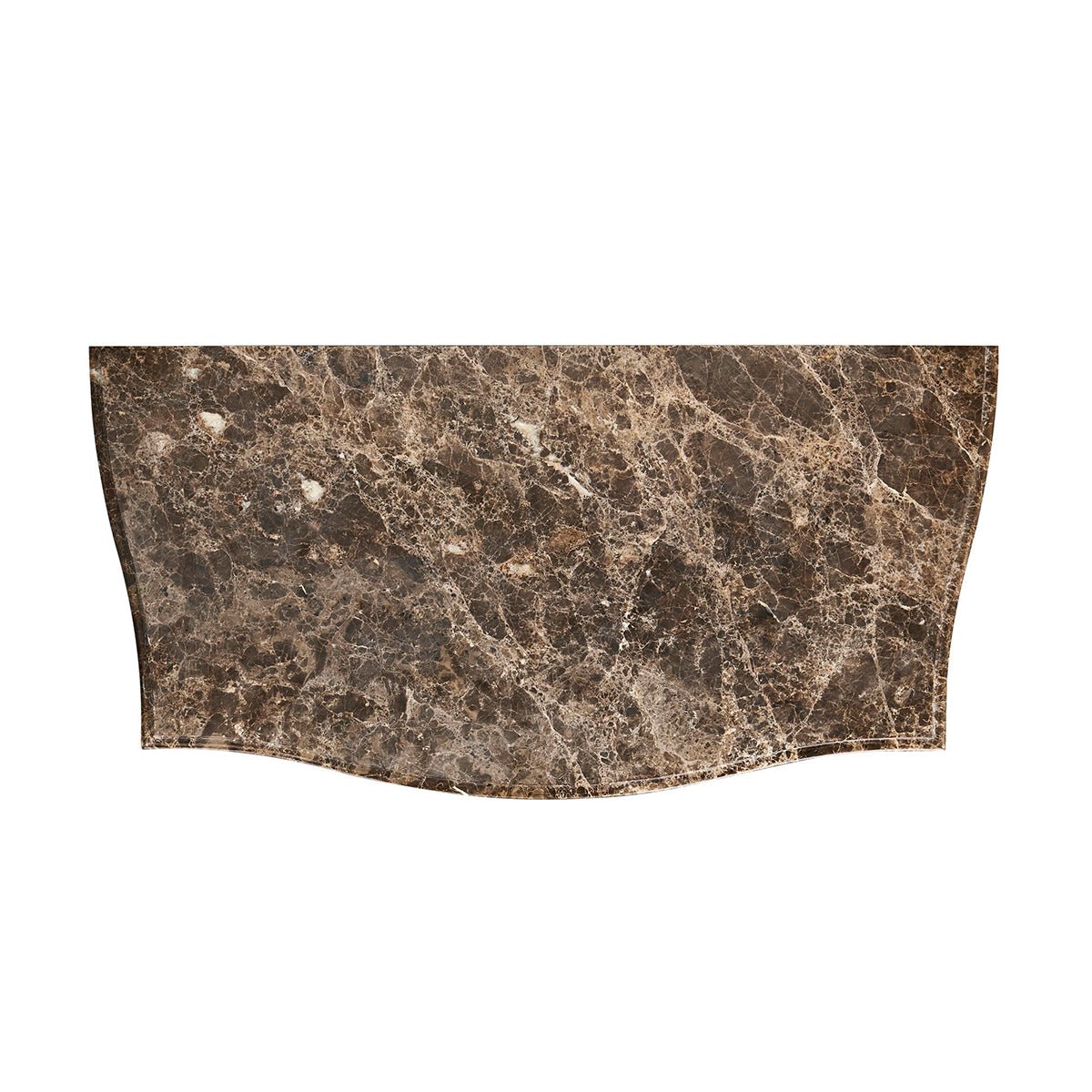 Ebonized French Marble Top Chest - English Georgian America