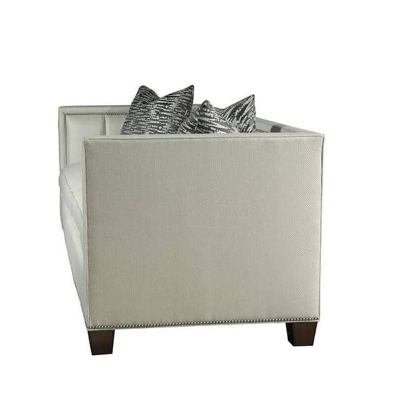 Elie Rectangular Channelled Sofa - English Georgian America