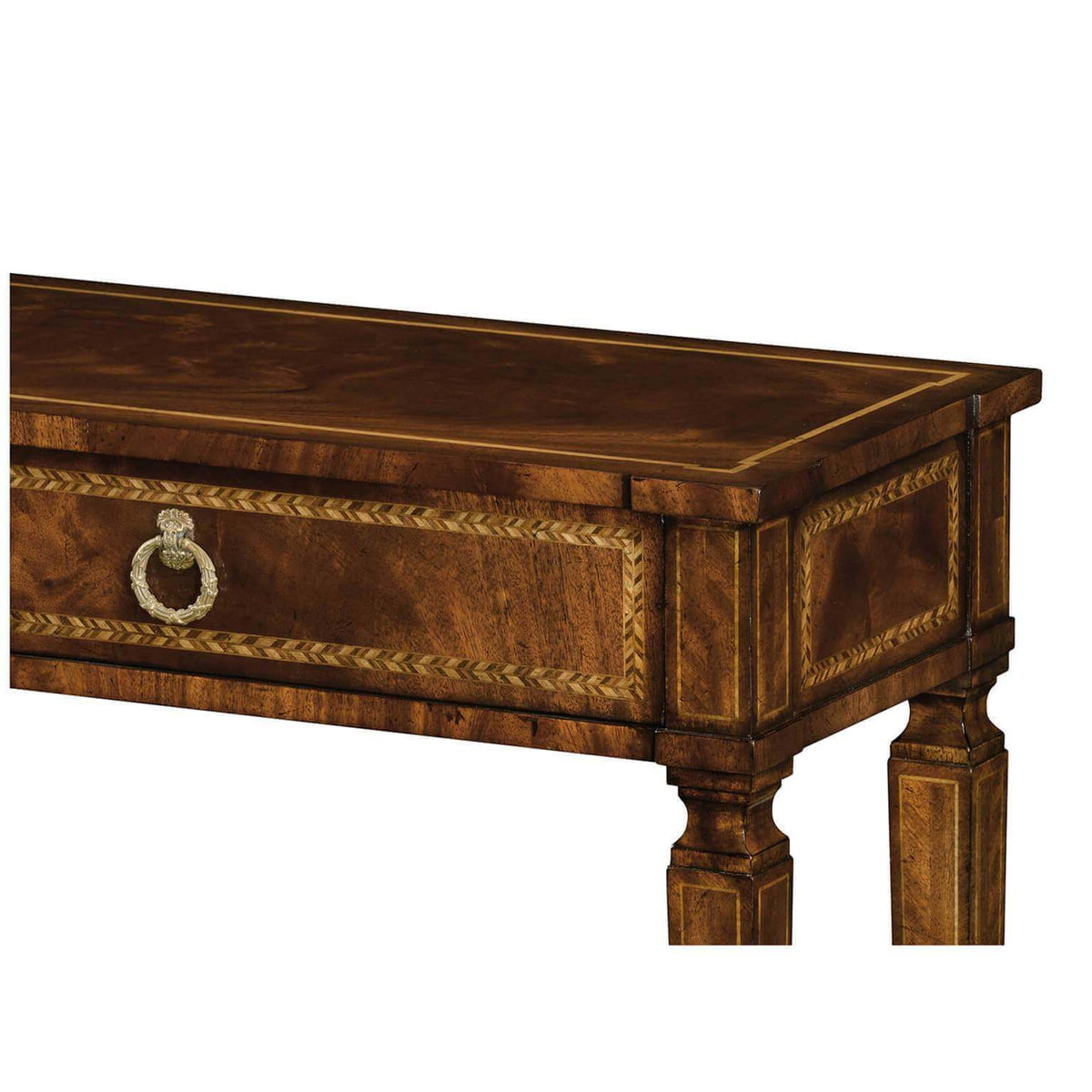 Empire Mahogany Console Table - English Georgian America