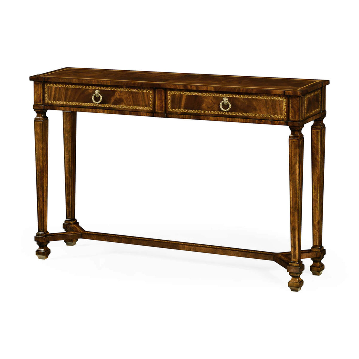 Empire Mahogany Console Table - English Georgian America