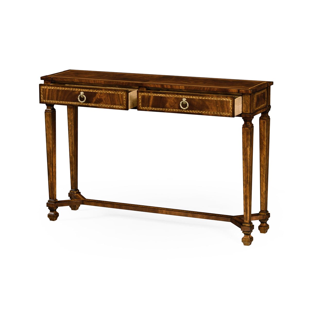Empire Mahogany Console Table - English Georgian America