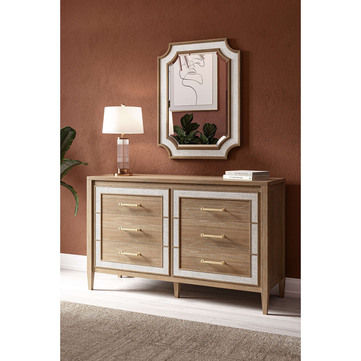 English Coastal Modern Dresser - English Georgian America