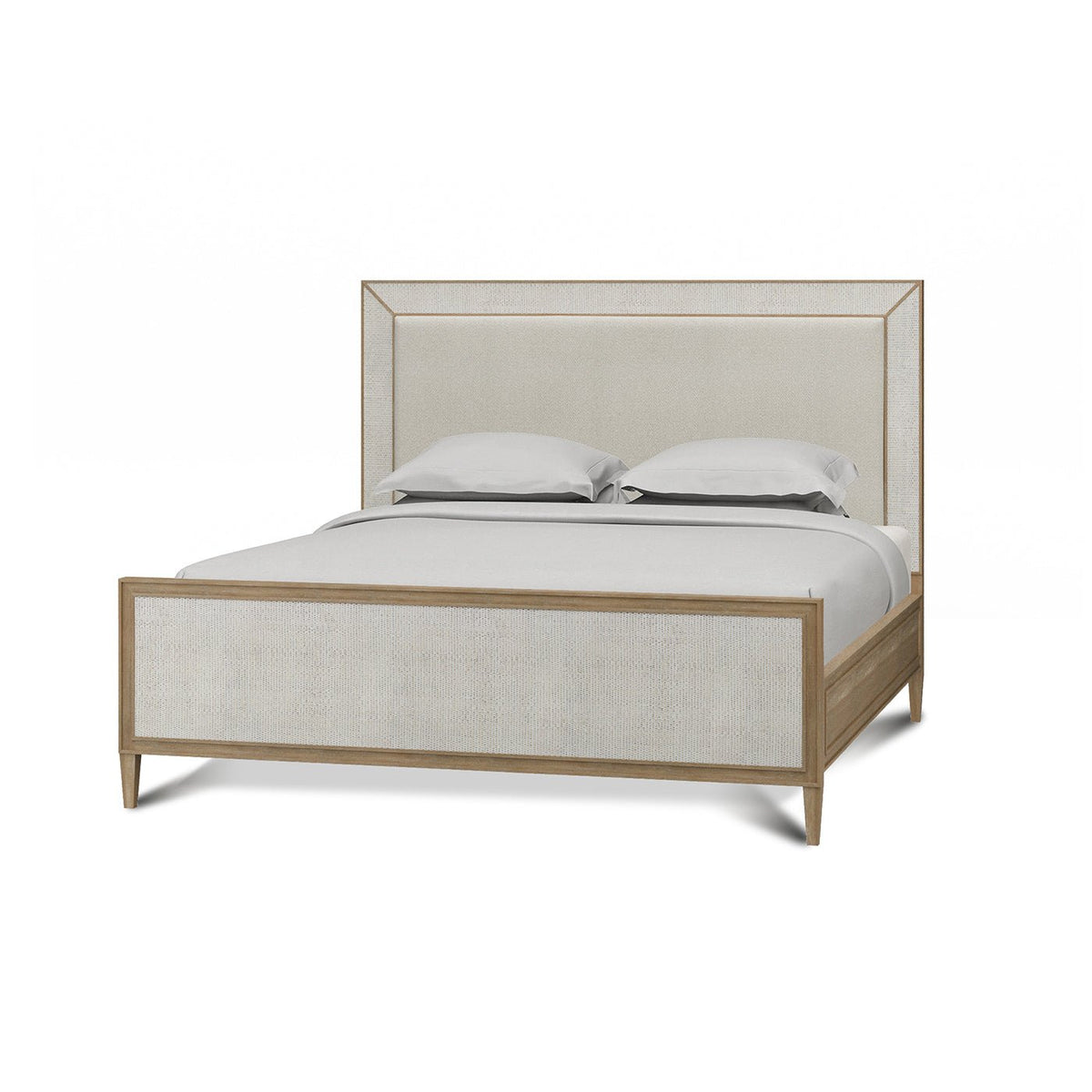 English Coastal Modern King Bed - English Georgian America