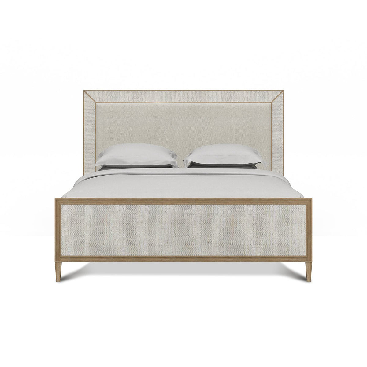English Coastal Modern King Bed - English Georgian America